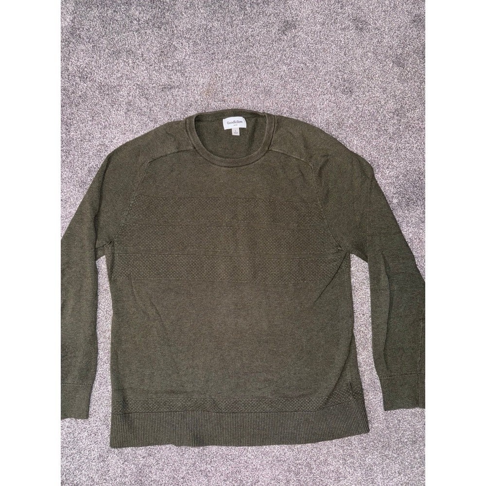 Goodfellow & Co. Mens Olive Green‎ Sweater - Large